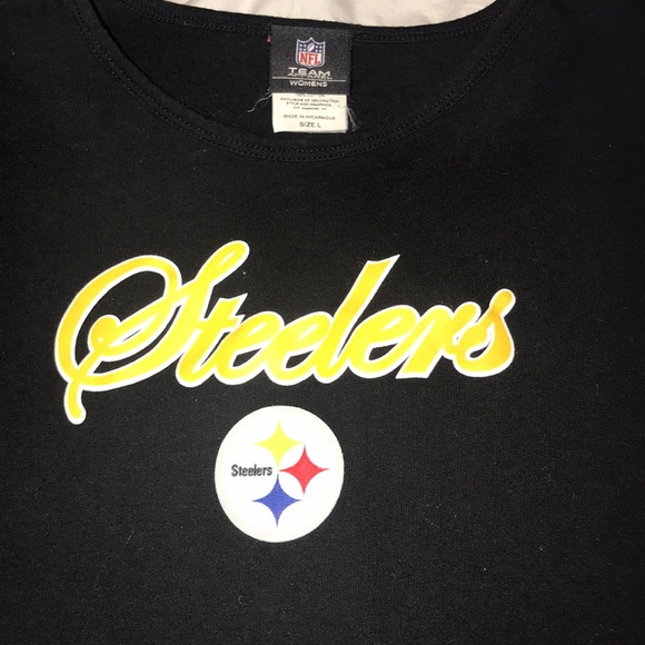 Woman’s large Steelers shirt - Picture 2 of 2
